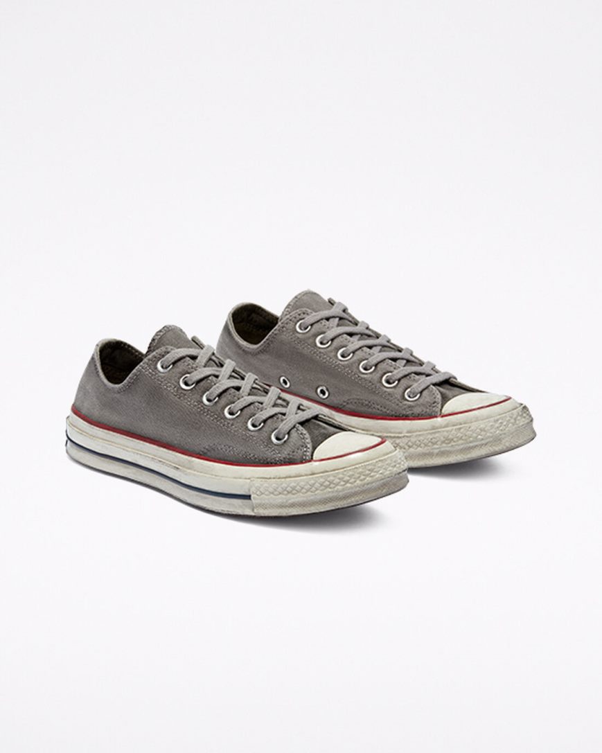 Men's Converse Chuck 70 Smoked Canvas Low Top Shoes White | AU 58160H